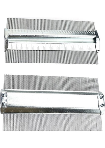 15.2x8.2x2 cm 5/6 Inç Metal Profesyonel Kontur Profil Ölçer Ölçer Fayans Laminat Fayans Genel Araçlar Kontur Ölçer Teksir (Yurt Dışından)