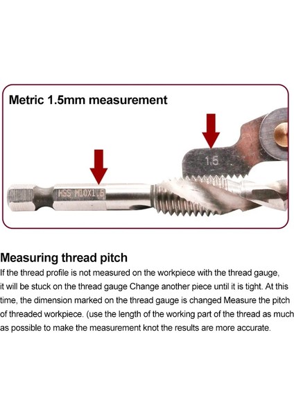 D20PCS 60AND55 Derece Vida Dişi Pitch Gage Dişli Diş Ölçer Metal Katlanır Ölçme Aracı Metrik Inç Abd (Yurt Dışından) indirimleri
