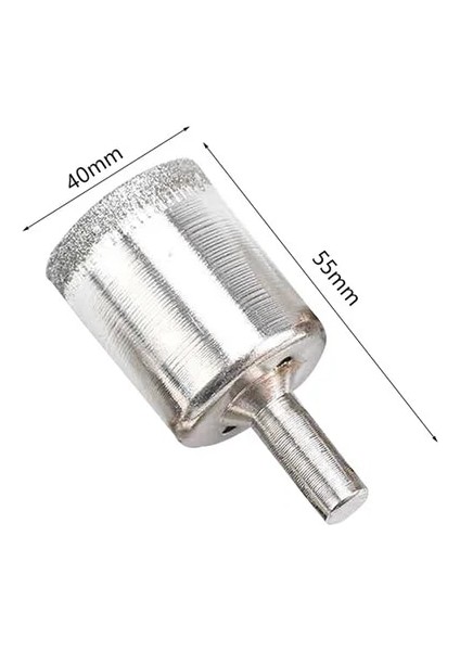 40MM 360 Derece Ayarlanabilir Evrensel Kiremit Mermer Cam Seramik Zemin Delme Delik Araçları Delik Açıcı Bulucu Pozisyon Cetvel Zımba (Yurt Dışından)