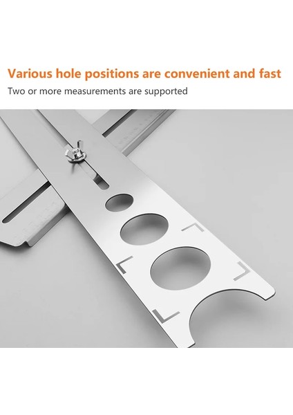 40MM 360 Derece Ayarlanabilir Evrensel Kiremit Mermer Cam Seramik Zemin Delme Delik Araçları Delik Açıcı Bulucu Pozisyon Cetvel Zımba (Yurt Dışından) indirimleri