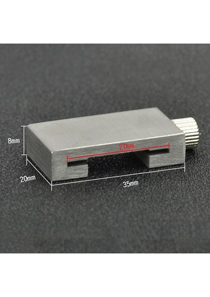 26MM Karbon Çelik Cetvel Konumlandırma Bloğu Açı Çizici Çizgi Işaretleme Göstergesi Cetvel Bulucu Dıy Marangozluk Scriber Ölçme Aracı (Yurt Dışından)