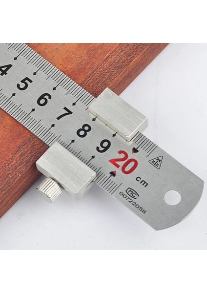 26MM Karbon Çelik Cetvel Konumlandırma Bloğu Açı Çizici Çizgi Işaretleme Göstergesi Cetvel Bulucu Dıy Marangozluk Scriber Ölçme Aracı (Yurt Dışından) fırsatları