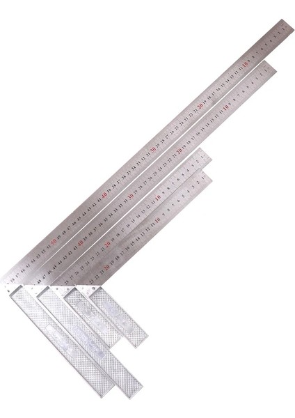 4 Boyutlu Metal Çelik Mühendisleri Kare Seti Deneyin Ahşap Ölçme Dik Açı Cetveli 90 Derece Ölçüm Aletleri Aracı (Yurt Dışından) fırsatları