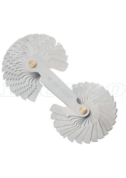 3 Adet Merkez Mastar 4 Adet Vida Dişi Pitch Kesme Ölçer Aracı Set Merkezi Gage 5560 Derece Inç Metrik Ölçme Ölçme Torna Araçları (Yurt Dışından)