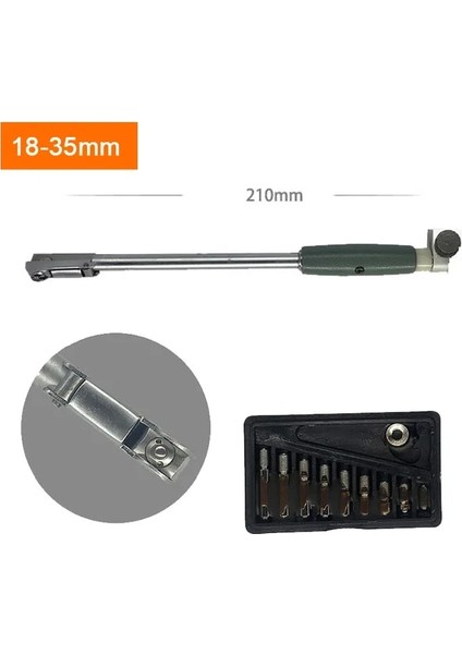 18-35MM Prob 50-160MM Iç Çap Delik Ölçer Ölçüm Çubuğu + Prob Aksesuarları 10MM Indicaotor Iç Çap Ölçer Dijital Gösterge (Yurt Dışından) fırsatları