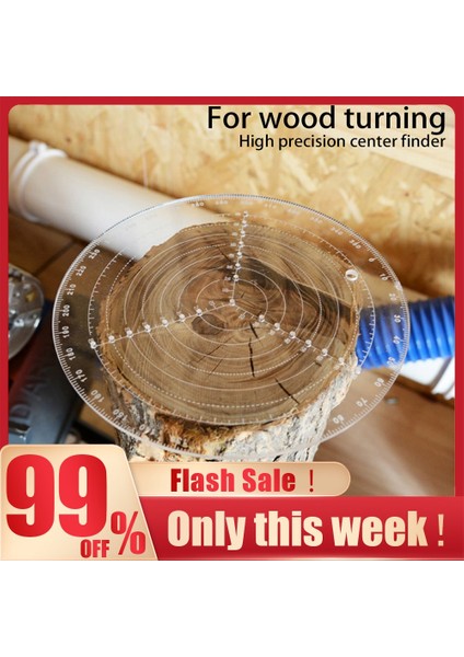 200MM Yuvarlak Merkezi Şeffaf Akrilik Bulucu Yaratıcı Torna Çalışma Pusula Daire Ölçer Işleme Araçları Ahşap Torna Çizim Taşınabilir (Yurt Dışından) fırsatları