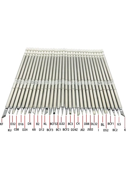 Bcf1 T12 Havya Ipuçları T12 Serisi Demir Ucu Hakko FX951 Stc ve STM32 OLED Havya Istasyonu Elektrikli Havya (Yurt Dışından)