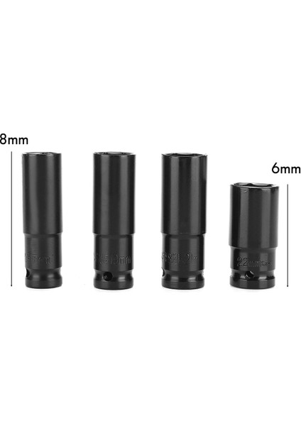 Halka Pimi 4 Adet 17-22MM Elektrikli Darbeli Anahtar Altıgen Soket Kafa Kiti Sertlik ve Dayanıklılık Darbeli Anahtarlar 17MM 19MM 21MM 22MM Altıgen Soket (Yurt Dışından) modelleri