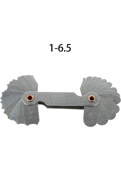 R1-6.5 Yarıçap Şablonu R Ölçer R1-6.5/R7-14.5/R15-25 /R26-80 Yarıçap Ölçer Plaka Fileto Ölçer Ölçme Aracı Ölçme Aralığı (Yurt Dışından)