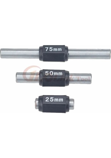 75MM 25-200MM Kaliper Mikrometre Iç Çap Dış Çap Kalibrasyon Bloğu Çubuk Çubuk Ölçüm Çubuğu ve 25MM Halka Ölçer Ölçüm Aracı (Yurt Dışından)