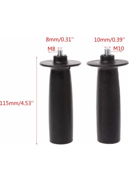 8mm Açı Öğütücü Yardımcı Kol Siyah 8MM/10MM Konu Güç Aracı Aksesuarları M8/M10 Makita 9523NB (Yurt Dışından) modelleri