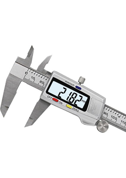 01 Dijital Kumpas Paslanmaz Çelik Elektronik Dijital Sürmeli Kumpaslar 0-150MM Hassas Mikrometre Ölçme Kumpas Göstergeleri (Yurt Dışından)
