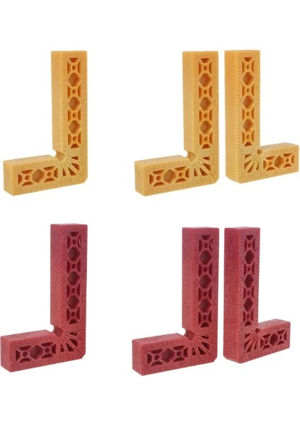 Kırmızı 1 Plastik Konumlandırma Kareler Sağ Açı Kelepçeleri 90 Derece Köşe Kelepçesi Ağaç Işleme Aletleri Ahşap Dolaplar Için En Iyi Hediye (Yurt Dışından) fiyatları