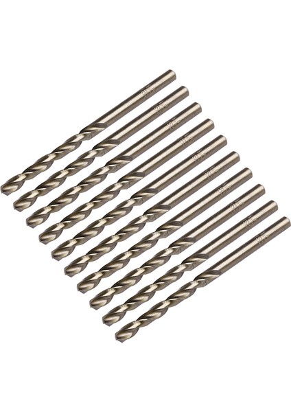 10 Adet 1.5 mm 10 Adet 1/1.5/2/2.5/3/3.2/3.5/4/4.5/5mm M35 Yuvarlak Şaft Hss-Co Kobalt Büküm Matkap Spiral Matkap Ucu (Yurt Dışından)