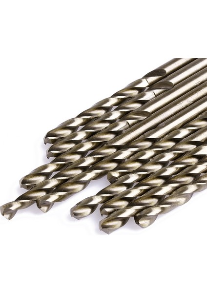 10 Adet 1.5 mm 10 Adet 1/1.5/2/2.5/3/3.2/3.5/4/4.5/5mm M35 Yuvarlak Şaft Hss-Co Kobalt Büküm Matkap Spiral Matkap Ucu (Yurt Dışından)