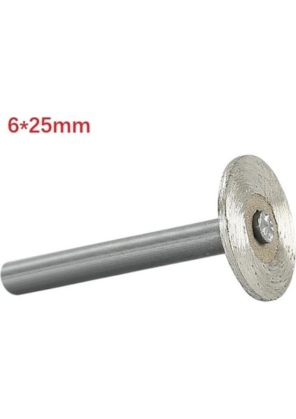 25MM 1 Adet 6mm Shank Dairesel Testere Bıçağı Granit Mermer Ahşap Metal Taş Kesme Diskleri Mandrel Elektrikli Alet Aksesuarları (Yurt Dışından)