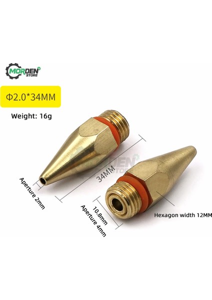 C Saf Bakır Sıcak Eriyik Tutkal Tabancası Memesi 2.0X70MM 3.0X50MM 2.0X50MM Çap Tutkal Tabancası Memesi Aracı Aksesuarları Kaynak Araçları Için (Yurt Dışından)