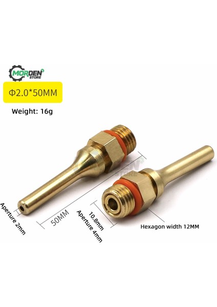 C Saf Bakır Sıcak Eriyik Tutkal Tabancası Memesi 2.0X70MM 3.0X50MM 2.0X50MM Çap Tutkal Tabancası Memesi Aracı Aksesuarları Kaynak Araçları Için (Yurt Dışından)