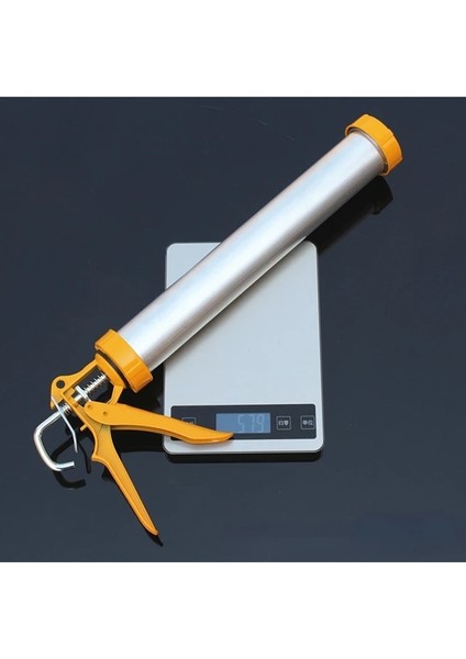 Beyaz Ağır Hizmet Döner Çerçeve Derz Dolgu Tabancası Mastik Derz Dolgu Tabancası Alüminyum Manuel Derz Dolgu Tabancası, Yaylı, Beyaz, Siyah, Altın (Yurt Dışından)