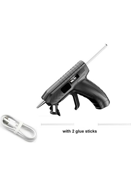2 Tutkal Çubuğu 3.6V 40W Akülü Sıcak Tutkal Tabancası Tutkal Sopa ile USB Şarj Edilebilir Isı Sıcaklığı Onarım Aracı Ev Dıy Araçları Sıcak Tutkal Tabancası (Yurt Dışından)
