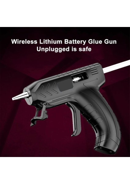 2 Tutkal Çubuğu 3.6V 40W Akülü Sıcak Tutkal Tabancası Tutkal Sopa ile USB Şarj Edilebilir Isı Sıcaklığı Onarım Aracı Ev Dıy Araçları Sıcak Tutkal Tabancası (Yurt Dışından)