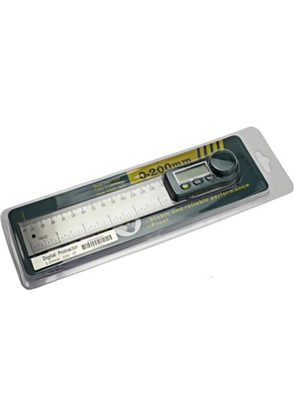 200MM Plastik 200MM /300 mm Dijital Metre Açı Inklinometre Açı Dijital Cetvel Elektron Açı Ölçer Iletki Açı Bulucu (Yurt Dışından) indirimleri