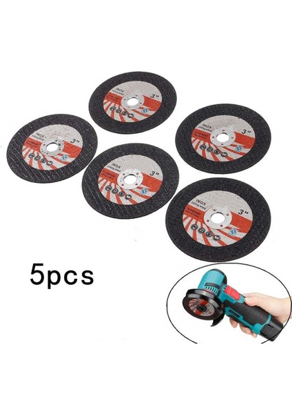 1 Adet 5 Adet Mini Kesme Diski Dairesel Reçine Taşlama 75MM Çap 10MM Delik Taşlama Diski Elmas Testere Bıçağı Açılı Taşlama Için (Yurt Dışından)