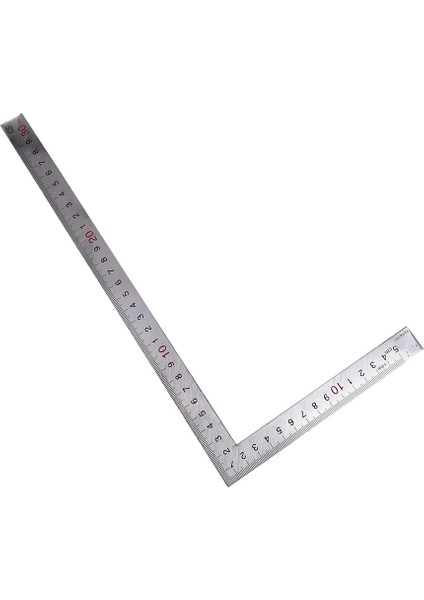 Stil 1 Metal Çelik Dik Açı Cetvel Mühendisler Kare Set Deneyin Ağaç Işleme Ahşap Ölçme Aracı 90 Derece Ölçüm Aletleri (Yurt Dışından) modelleri