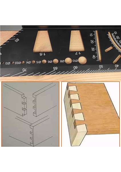 Plastik Gri Alüminyum Alaşım 3D Gönye Açısı Ölçme Kare 45 90 Derece Açı Cetvel Noktalama Işaretleme Ölçer Çerçeveleme Plastik Iletki (Yurt Dışından) fırsatları