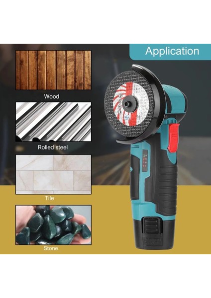 Kesme Diski 75MM Kesme Diski Açı Öğütücü Düz Flap Taşlama Zımpara Pedleri Ahşap Metal Dairesel Testere Bıçağı Döner Aracı (Yurt Dışından)