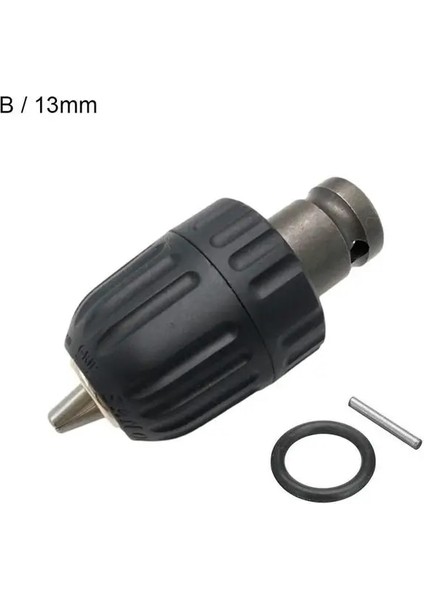 13MM 10/13MM Hassas Anahtarsız Matkap Chuck Dönüştürücü 3/8 "- 24UNF Konu Şaft Adaptörü Metal Hex Değişimi Hızlı Wooking 1/4" Sds-Plus R0C0 (Yurt Dışından)