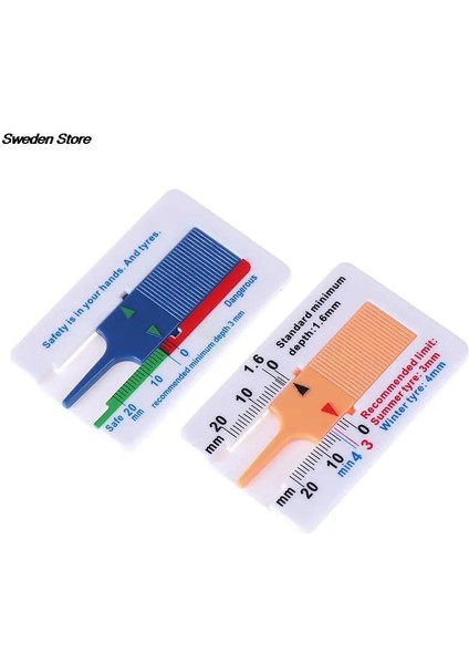 Mavi Yeni Derinlik Ölçer Araba Lastiği Lastik Diş Derinliği Ölçer Ölçer Aracı 0-20MM Sıcak (Yurt Dışından) fırsatları