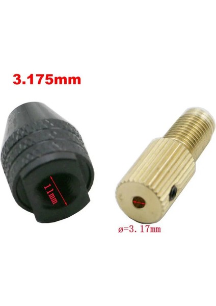 Model B 2.35MM 2.35MM/3.175MM Mini Elektronik Matkap Chuck Ucu Anahtarsız Matkap Ucu Chuck Sıkma 0.5-3.2mm Şaft Mili Adaptörü Araçları Matkap Chuck (Yurt Dışından) indirimleri