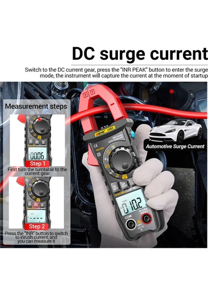 10A Evrensel Prob Aneng 6000 Sayım LCD Dijital Pens Metre Ac/dc Akım Multimetre Ampermetre Gerilim Test Cihazı Hz Kapasite Ohm Testi 600 V Dc (Yurt Dışından) fiyatları