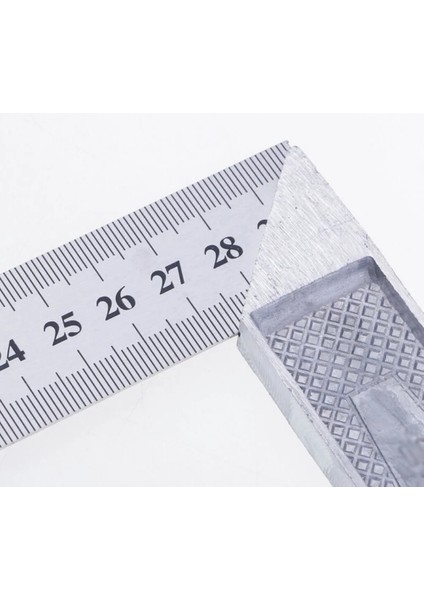 30 cm Paslanmaz Çelik Dik Açı Ölçme Kuralı Aracı Kare Cetvel 0-12 Inç Ağaç Işleme Araçları Herramientas Holzbearbeitung (Yurt Dışından)