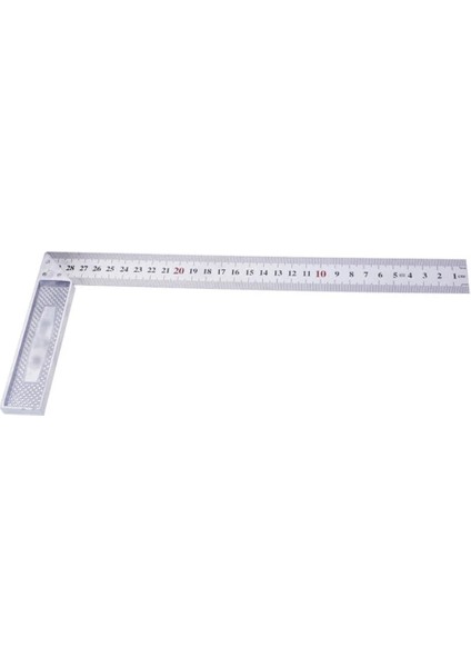 30 cm Paslanmaz Çelik Dik Açı Ölçme Kuralı Aracı Kare Cetvel 0-12 Inç Ağaç Işleme Araçları Herramientas Holzbearbeitung (Yurt Dışından)