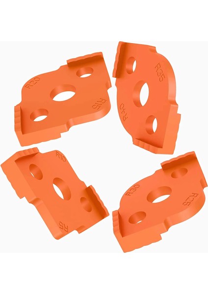 R15-20 4/1 Adet Hızlı Bulucu Ağaç Işleme Yönlendirici Köşe Yarıçapı Şablonları Jig R5-R40 Ağaç Işleme Kırpma Makinesi Ahşap Yönlendirici Masa (Yurt Dışından) fiyatları