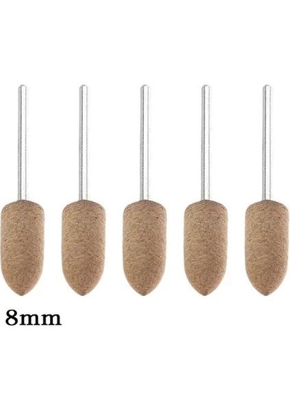 5 Adet 8mm 5 Adet 3mm Mil Deri Taşlama Kafası 4/6/8/10MM Parlatma Parlatıcı Fırça Tekerleği Kalıp Parlatma Döner Aracı Aşındırıcı Aletler (Yurt Dışından)