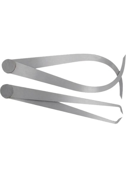 150MM 1 Takım/2 Adet 6 ~ 14 Inç Paslanmaz Çelik Kil Çömlek Iç Dış Kumpas Metrik Paslanmaz Çelik Sürmeli Kumpas Ölçme Araçları (Yurt Dışından)