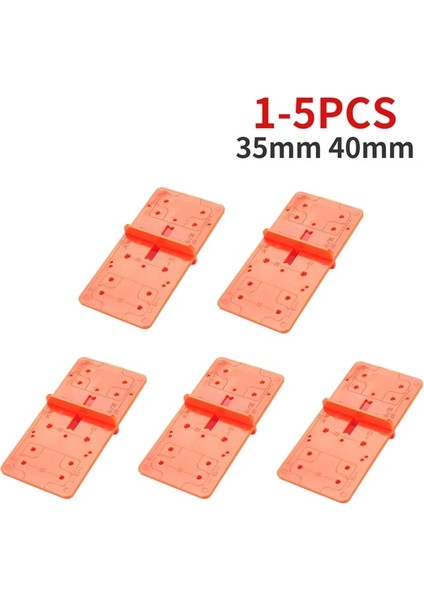 Turuncu 35MM 40MM 2 Adet 1-5 Adet 26MM 35MM Menteşe Deliği Delme Kılavuzu 35MM 40MM Menteşe Kurulum Jig Kapı Dolap Menteşe Deliği Bulucu Ağaç Işleme Aleti (Yurt Dışından)