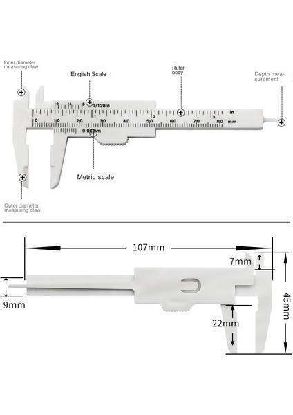 Kırmızı Mini 0-80MM Çift Ölçekli Plastik Sürmeli Kumpas Cetvel Ölçme Öğrenci Kaliperleri Ölçme Aracı Kaliperleri Boyutu (Yurt Dışından) fırsatları