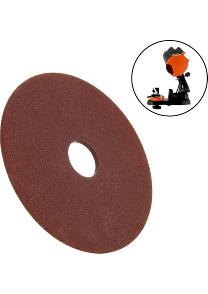 Testere Taşlama Diski Pedi 108X3.2X22MM Kahverengi Testere Bileyicisi Kesim Için Parlatma Için 3/8"/404 Zincir (Yurt Dışından)