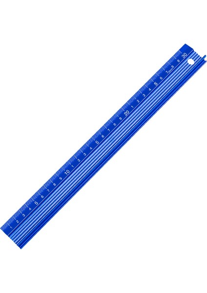 30CM 20/30/45CM Alüminyum Alaşımlı Düz Cetvel Ağaç Işleme El Koruyucu Kaymaz Kazıma Işareti Çizgi Göstergesi Ölçüm Çizim Aracı (Yurt Dışından)