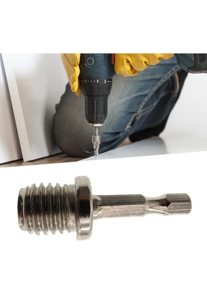 M14 Profesyonel Konu Anahtarsız Matkap Chuck Adaptörü Uzun Hizmet Ömrü Hex Shank Adaptörü Darbeli Sürücü Için Güvenli Sıkma (Yurt Dışından) fırsatları