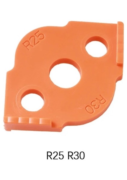 R25-30 4/1 Adet Hızlı Bulucu Ağaç Işleme Yönlendirici Köşe Yarıçapı Şablonları Jig R5-R40 Ağaç Işleme Kırpma Makinesi Ahşap Yönlendirici Masa (Yurt Dışından)