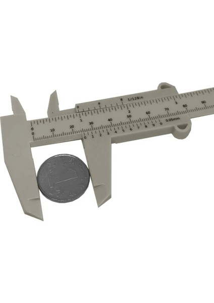 150MM Mavi 1 Adet 0-150MM Mini Plastik Sürgülü Sürmeli Kumpas Ölçer Cetvel Ev Ölçü Aracı Ölçer El Aletleri Öğrenci Ölçme Aletleri (Yurt Dışından)