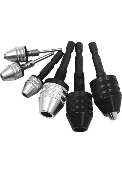 Stil 10 Mini Anahtarsız Matkap Chuck 0.3-8mm Kendinden Sıkma Elektrikli Matkap Uçları Pens Fikstür Araçları 1/4 "hex Shank Hızlı Değişim Dönüştürücü (Yurt Dışından) fiyatları