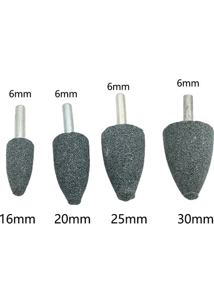 Silindirik 16MM 5 Adet Taşlama Parlatma Ucu 6mm Yuvarlak Şaft Silindirik Konik Bileme Kafası Aracı Öğütücü Döner Araçlar Aksesuarları (Yurt Dışından) indirimleri