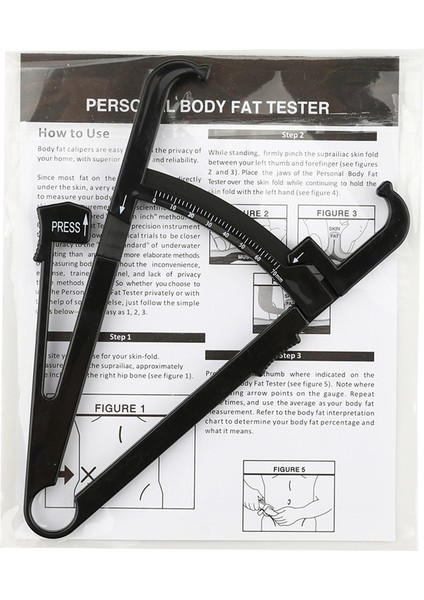 Siyah Kişisel Vücut Yağ Kaliper Cilt Analiz Cihazı Ölçü Tabloları Spor Ince Sağlık Tutmak Test Cihazı Vücut Yağ Monitörü Sebum Ölçer Klasörü (Yurt Dışından) modelleri