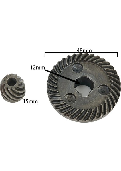 2 Adet 1 Adet Spiral Konik Dişli Makita Açı Öğütücü Yedek Parça 9555 Nb 9554 Nb 9557 Nb 9558 Nb Spiral Diş Elektrikli El Aletleri (Yurt Dışından)